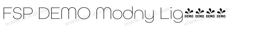 FSP DEMO Modny Lig字体转换 FSP DEMO Modny Lig字体转换